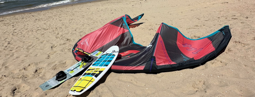 Duotone 2024 juice 14 bij surfschool Castricum. Tweede Hands.