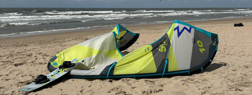 Duotone 2024 Rebel SLS 10 met select concept blue board in Castricum.