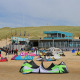 Surfschool Castricum open dag voor kitesurfen. Wel Wind geen les.