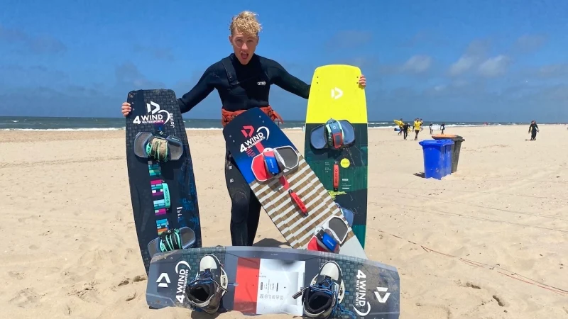type kitesurfboard.